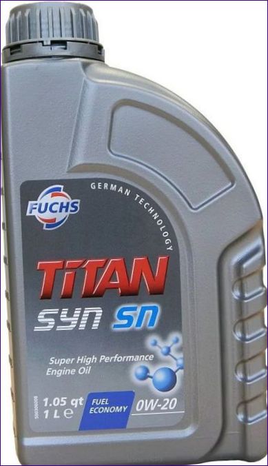 FUCHS Titan Syn SN 0W-20 1 l motorolja