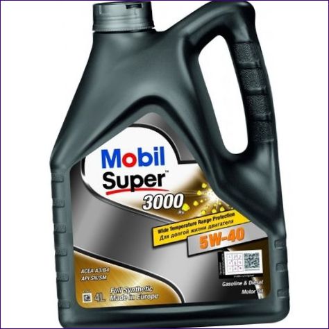 MOBIL Super 3000 X1 5W-40 (4 liter)