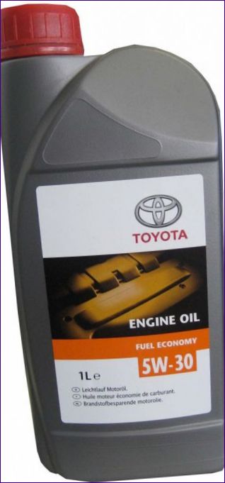 Toyota Genuine Motor Oil SAE 5W-30 Premium Fuel Economy