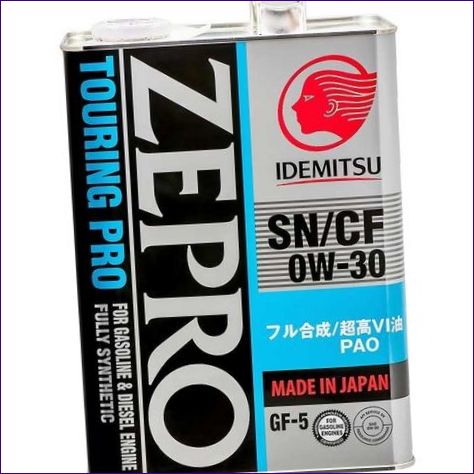 IDEMITSU Zepro Touring Pro 0W-30 (4 liter)