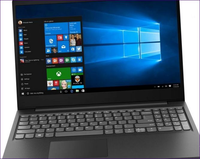 Lenovo IdeaPad S145-15IGM Granit svart