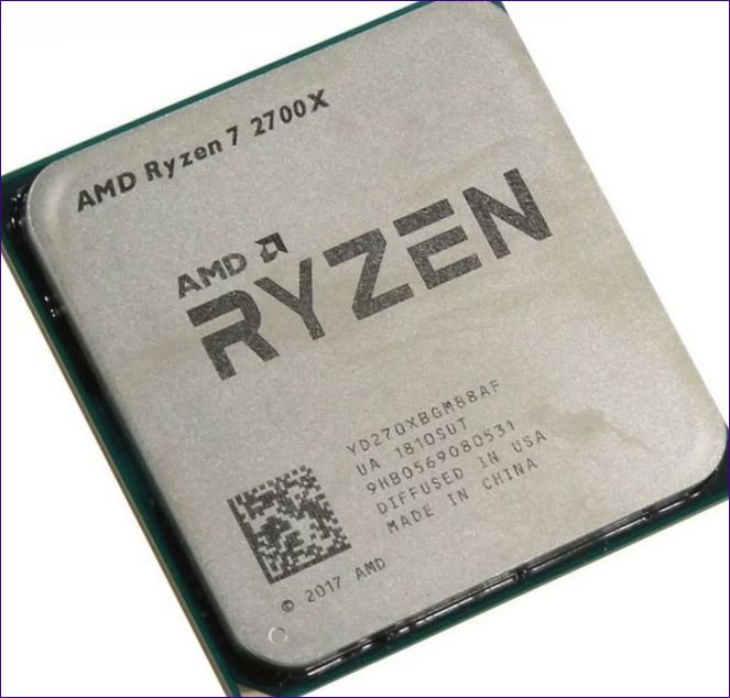 AMD RYZEN 7 2700X