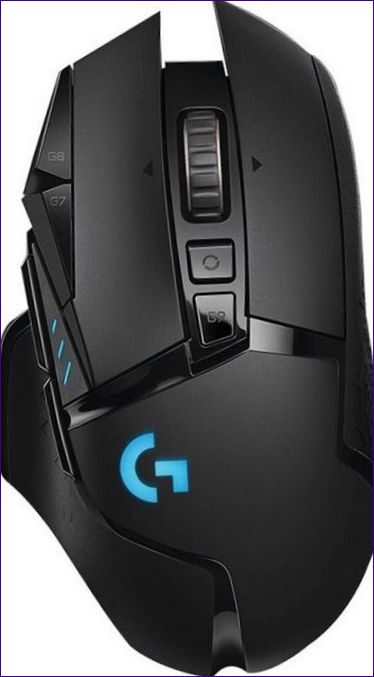 LOGITECH G502 HERO, SVART