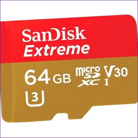 SanDisk Extreme MicroSDXC Class 10 UHS Class 3 V30 90MB/s