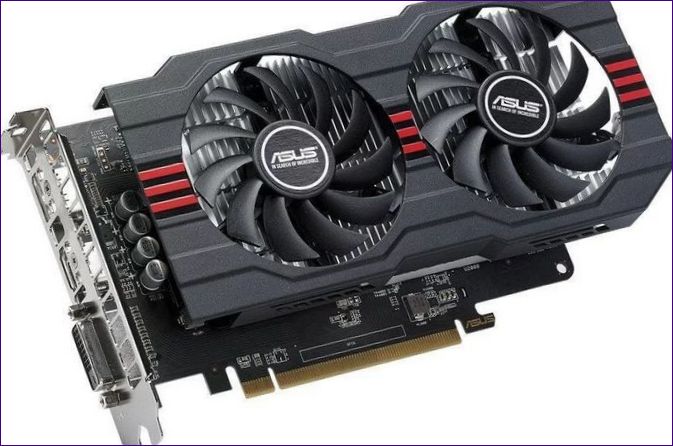 ASUS Radeon RX 560 1149MHz PCI-E 3.0 2048MB 6000MHz 128 bitars