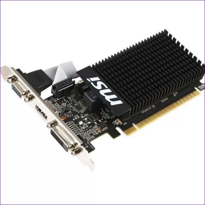 MSI PCI-Ex GeForce GT 710 2048 MB DDR3 (64bit)