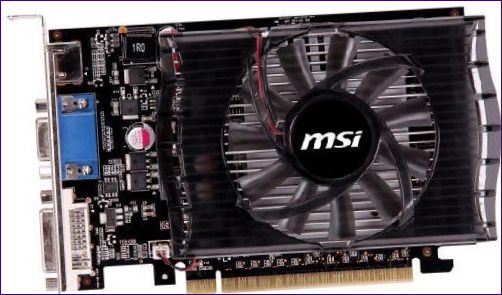 MSI GEFORCE GT 730 4GB