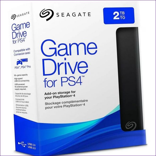 Seagate Game Drive för PlayStation 4