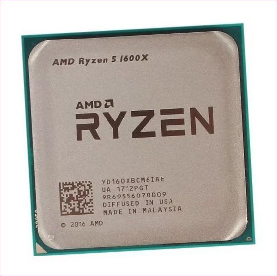 AMD RYZEN 5 1600X