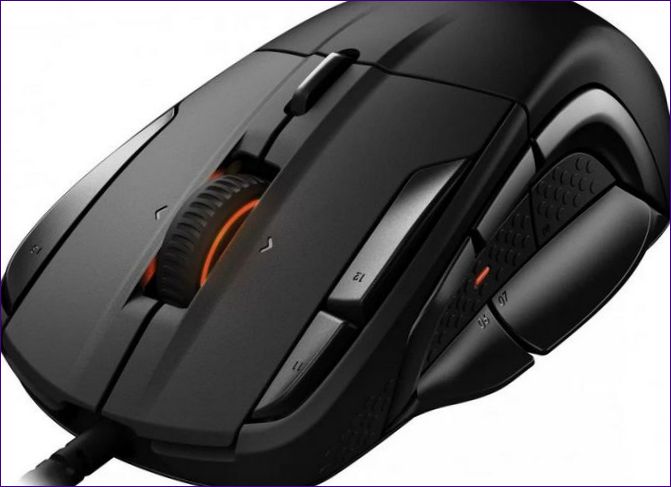 STEELSERIES RIVAL 500 SVART USB