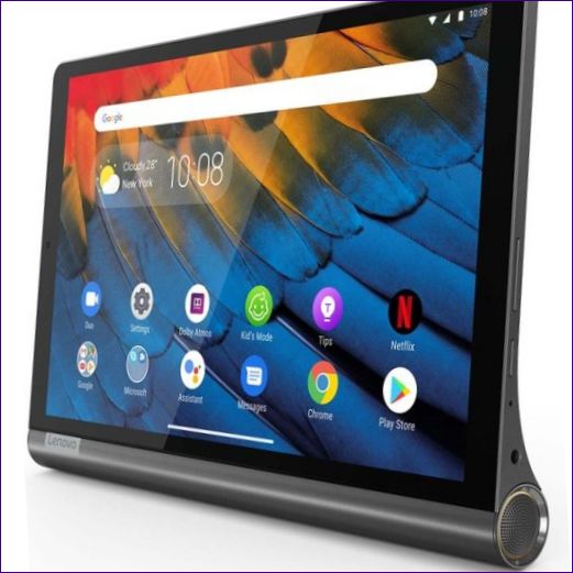 Lenovo Yoga Smart Tab YT-X705F 64 GB (2019), grå