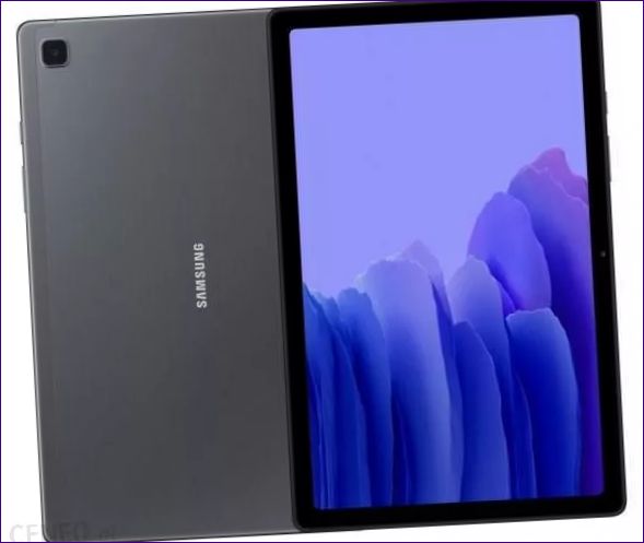 Samsung Galaxy Tab A7 10.4 SM-T500 32 GB Wi-Fi (2020), mörkgrå