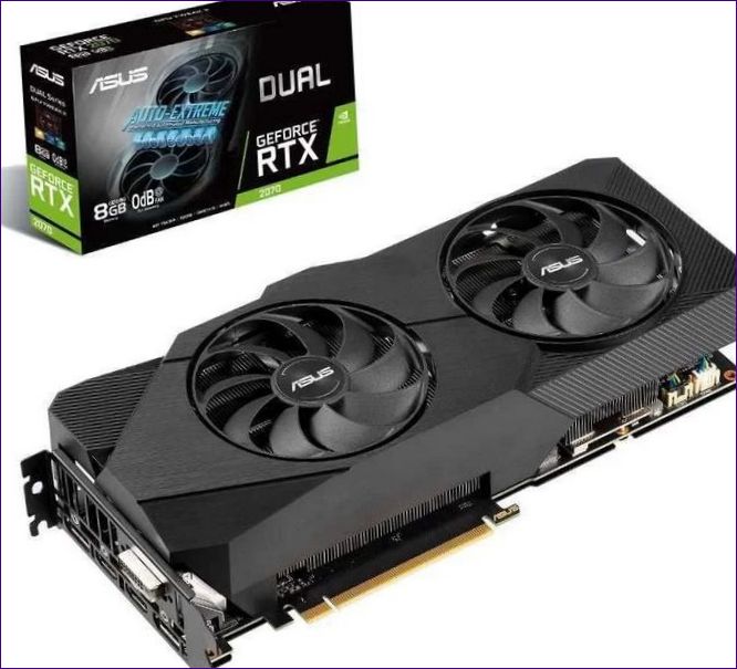 ASUS PCI-EX GEFORCE RTX 2070 DUAL MINI OS 8GB GDDR6