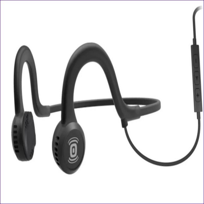 AfterShokz Sportz Titanium med mikrofon