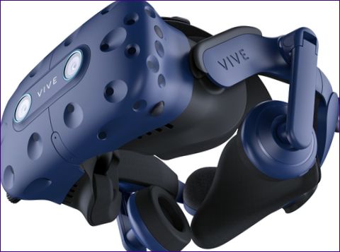 VR HTC Vive Pro, 2880x1600, 90 Hz, blå