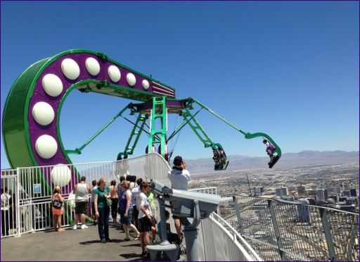 6:e plats: Insanity the Ride (Las Vegas, USA)