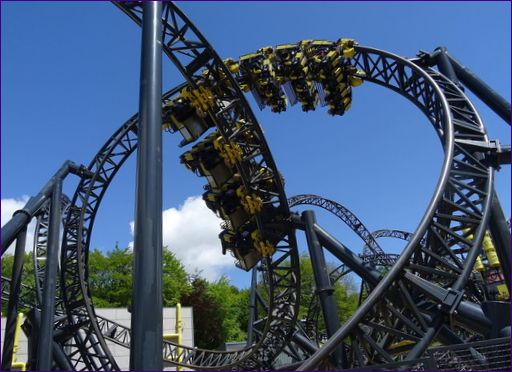 På femte plats: The Smiler (Staffordshire, England)