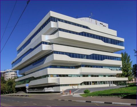 Affärscentret Dominion Tower (Peresvet Plaza), Stockholm, Sverige