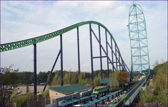 9:e plats: Kingda Ka (New Jersey, USA)