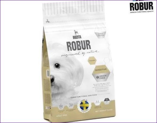 BOZITA ROBUR Sensitive Single Protein Lamb Rice (ris med ett enda protein)