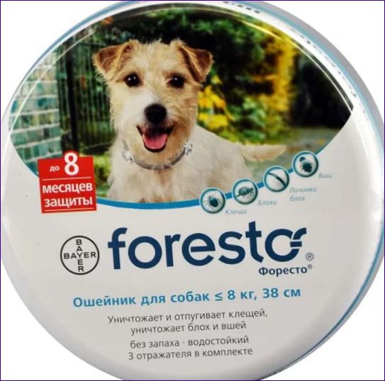 Foresto (Bayer) upp till 8 kg 38 cm