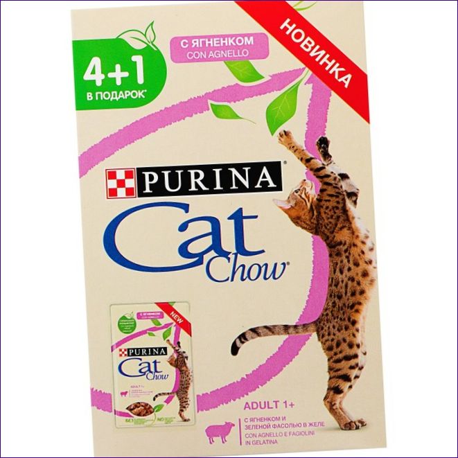 PURINA CAT CHOW LAMB 85GR (GELÉFLINGOR)