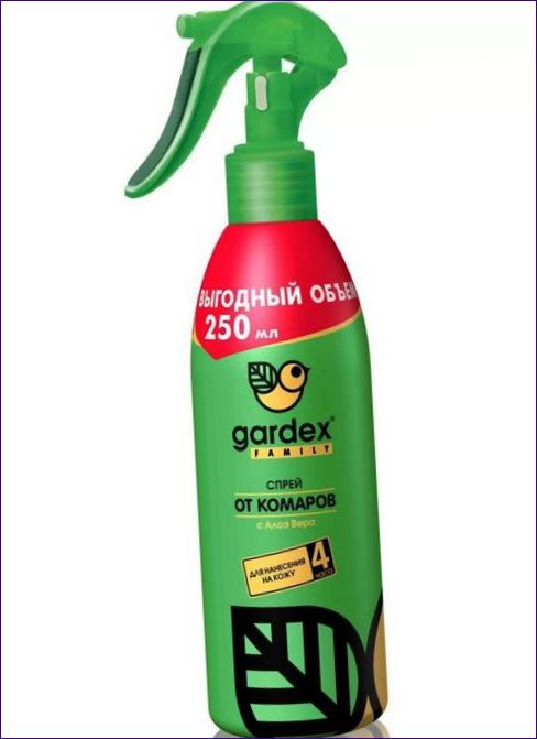 GARDEX FAMILY MYGGSPRAY MED ALOE VERA