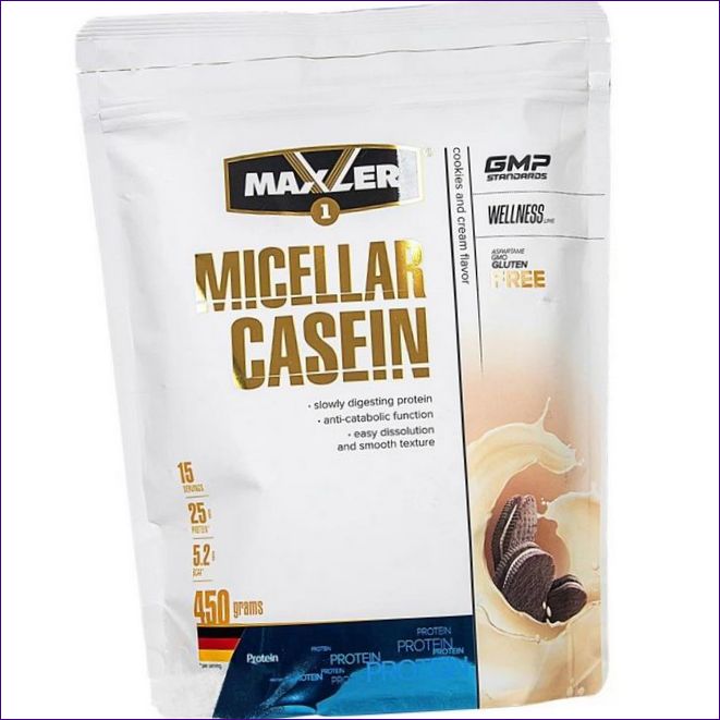 MAXLER MICELLÄRT KASEIN (450G)