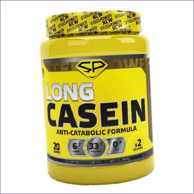 STEEL POWER LONG CASEIN (900G) 4.5 1318P