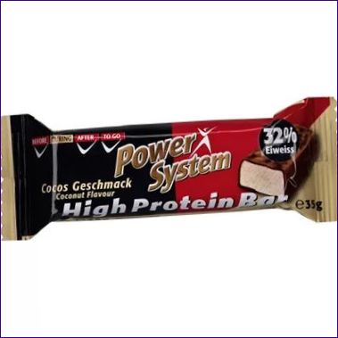 POWER SYSTEM PROTEINBAR PROTEINBAR HÖG PROTEINBAR