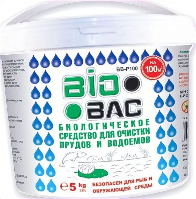 BioBac biologisk dammsanering, 5 l