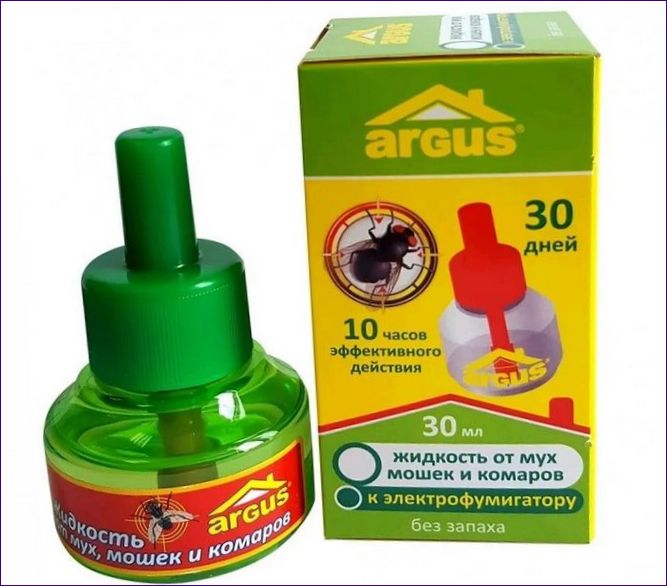 ARGUS vätska mot flugor, gnagare, myggor 30 ml BZAPAH (30 nätter)