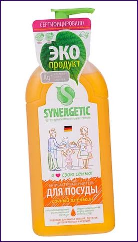 Synergetic Dishwashing Antibacterial Gel Juicy Orange