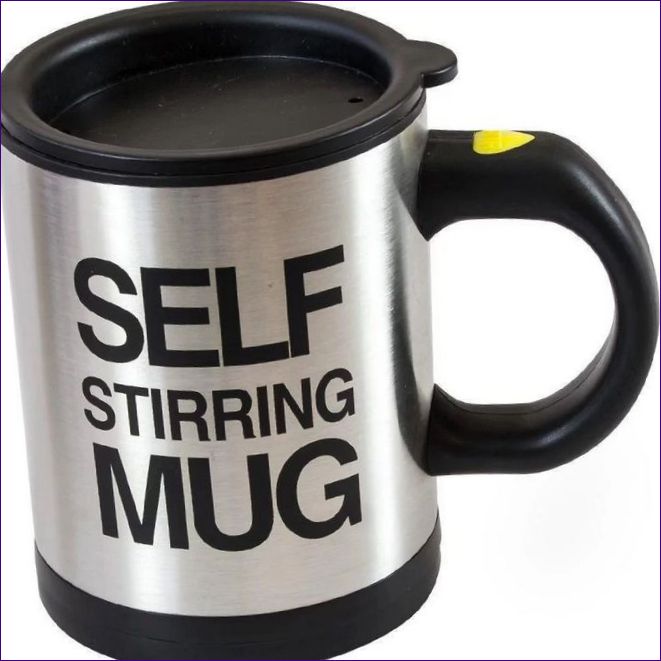 Mug rörare Self Stirring Mug (termomixer mugg)