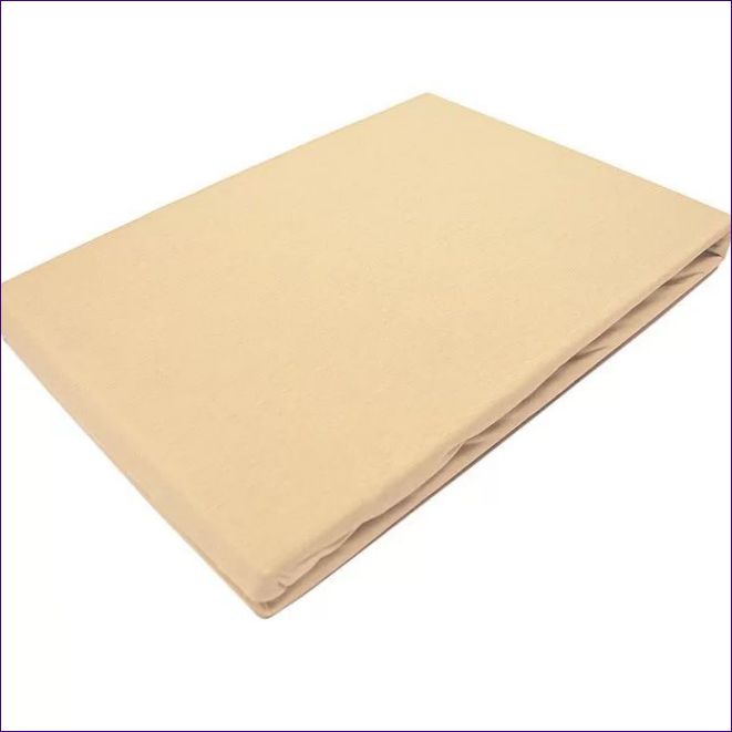 Handduk med elastiska band, egofärg beige 160cm x 200cm.webp