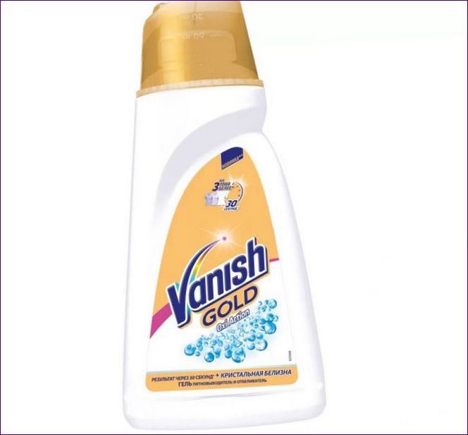 Vanish fläckborttagningsmedel och blekmedel Gold Oxi Action Crystal White