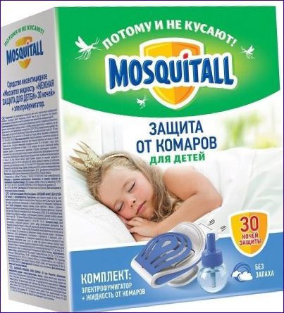 Mosquitall Gentle Protection för barn, 30 ml, 30 nätter