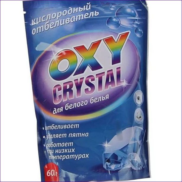 Greenfield Oxy crystal blekmedel för vit tvätt