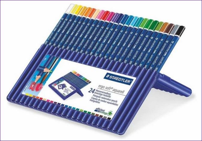 STAEDTLER ERGOSOFT 24 COLORS AQUAREL CANDARDS SET.webp