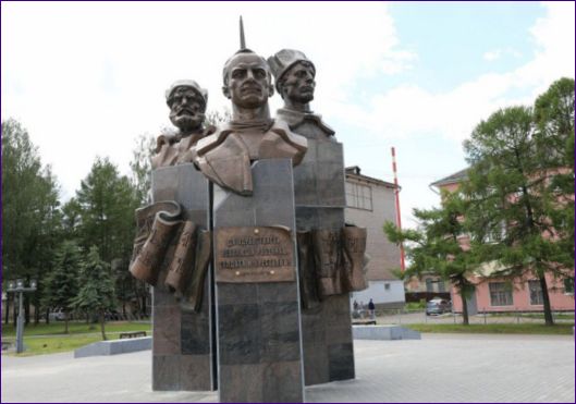 Monument till delegaterna från den andra sovjetkongressen