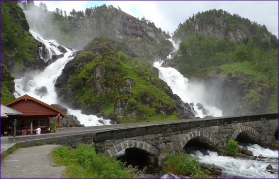 Lotefoss, Norge