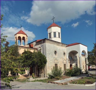 Den armeniska kyrkan St Nicholas