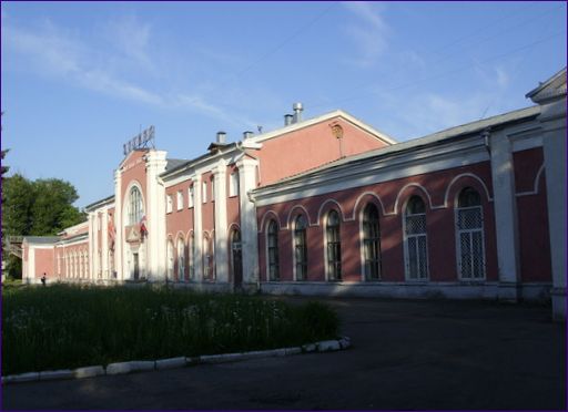 Järnvägsstationen Velikie Luki