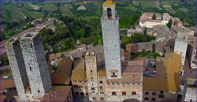 San Gimignano, Toscana