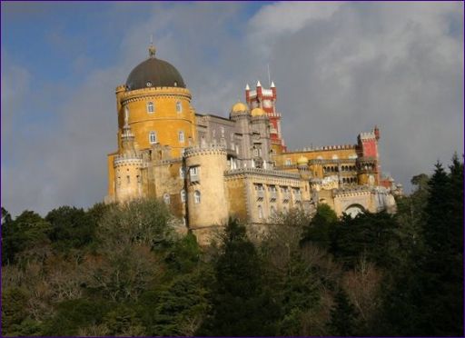 Slottet Pena, Portugal