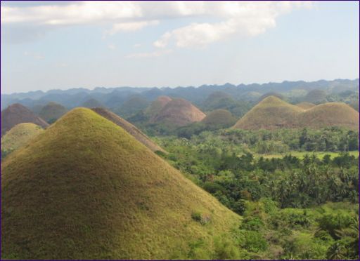 Chocolate Hills, Filippinerna