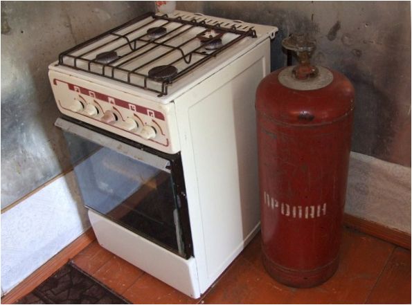 Cylinder gas spis