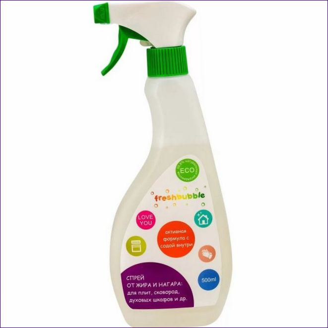 Freshbubble All Purpose Kitchen Spray, Grease & Fouling Remover