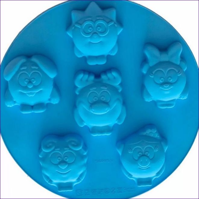 Smeshariki Cupcake Muffin Mould