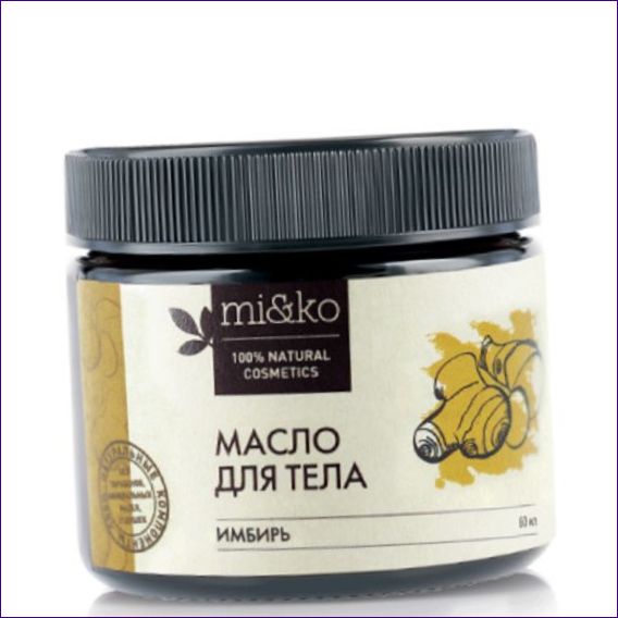 MIKO Ginger anti-cellulit kroppsmask